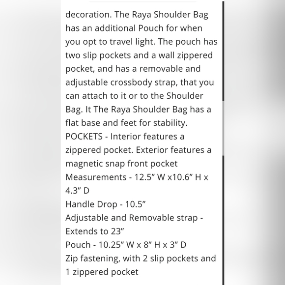 MKF Collection Vegan Leather Women Shoulder Bag with pouch by Mia K - Picture 3 of 7